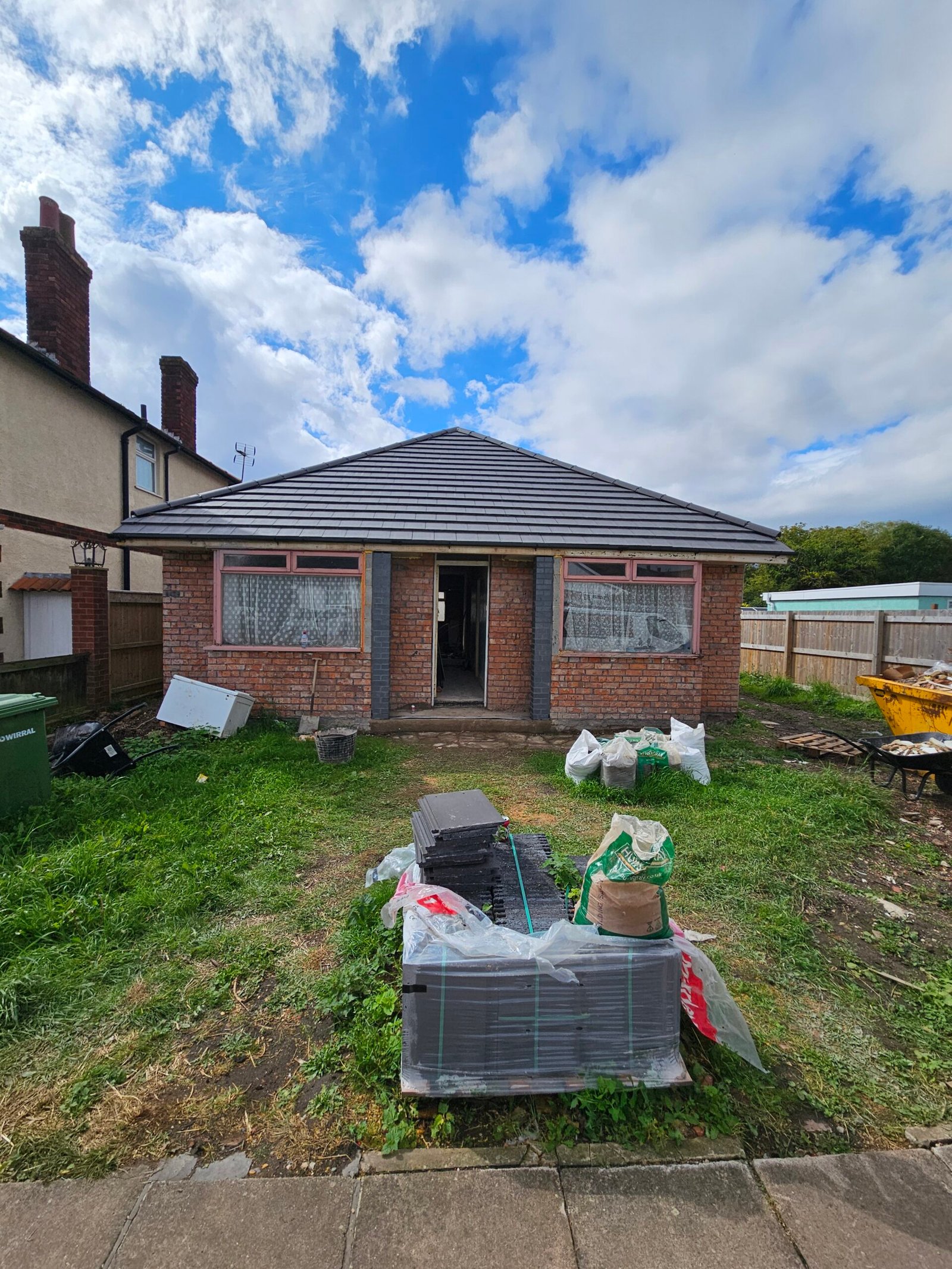 New roof fitted in moreton on detatched bungalow