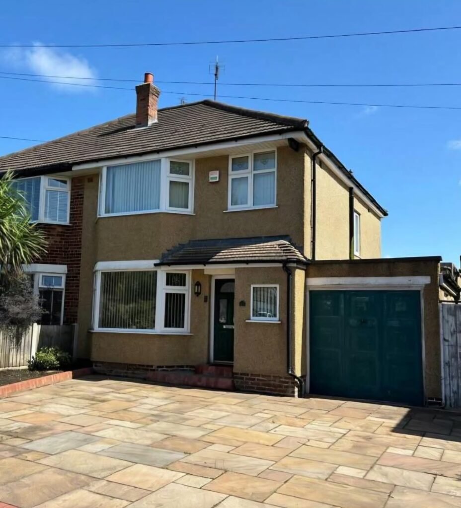Before new re-roof and double story extension in wallasey village